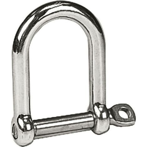 Manille inox large - - 8 mm - Manille inox large - - 8 mm - Manille inox large - - 8 mm (1/2)