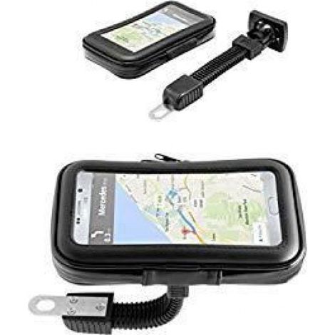 Support Téléphone Moto - Étanche - Fixation Guidon - Compatible Smartphones 3 5 À 6 3 Pouces - 1 Pièce (1/2)