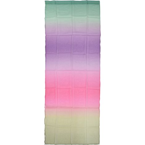 1x2.7m Gradient Window Gauze Voile Drapes Modern Tulle Sheer Curtains for Bedroom PlayroomsLower Bean Paste (1/5)