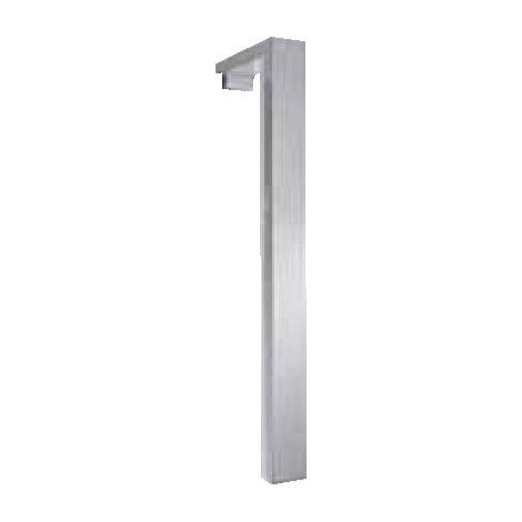 Applique SDB LED 10W chrome 290x91mm éclairage froid 5700K fixation sur miroir avec alim 230V étanche IP44 BELUGA