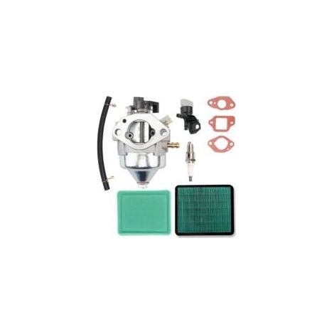 Carburateur 16100-Z9L-811 compatible avec les moteurs de tondeuses à gazon Honda GCV170A, HRN216 et HRX217, comprend un filtre à air, une bougie d'allumage et un filtre à carburant. (1/5)