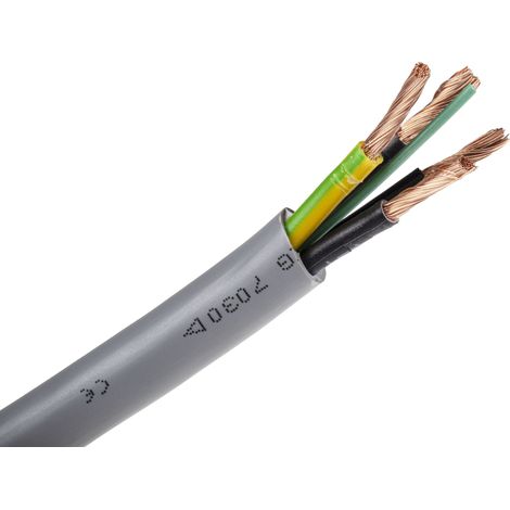 Câble de commande YY 4, x 6 mm², Chlorure de polyvinyle PVC Non blindé ( Prix pour Bobine de 50 Mètres ) (1/3)