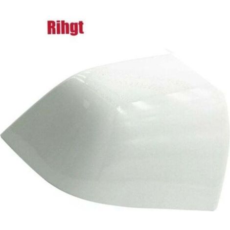 Copertura per specchietto retrovisore bianco perlato per Tesla Model Y, lato passeggero