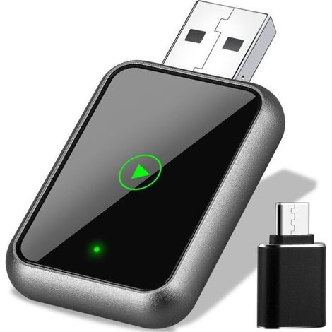 Adaptateur Carplay - INKINT - Sans Fil - Bluetooth 5.3 - USB Type-C - Plug and Play