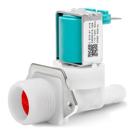 The DC62-30314L dishwasher water inlet valve is compatible with the Samsung dishwasher PS4209101 PAP5582579 (1/3)