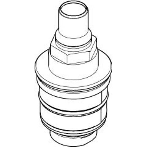 DORNBRACHT cartucho termostático con unidad de regulación PIEZAS DE REPUESTO 90150206300 D. 44 x 147 mm, 40 l/min., 9015020630090
