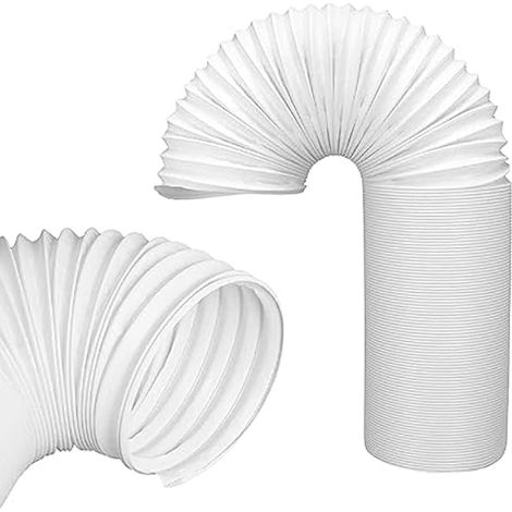Tuyau Climatiseur Mobile 1.5m Tuyau Évacuation Climatiseur Mobile150mm Universel Flexible à Double Couche en fil d'acier PP (1/5)