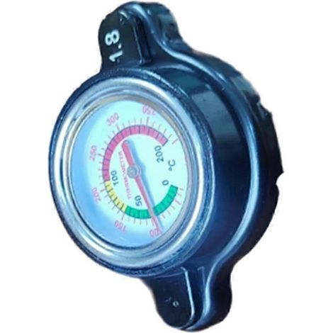 Bouchon de radiateur haute pression avec indicateur de température pour motos CRF450R 2002-2015, référence 1638630001, pression : 1,8 bar (25,6 psi) (1/5)
