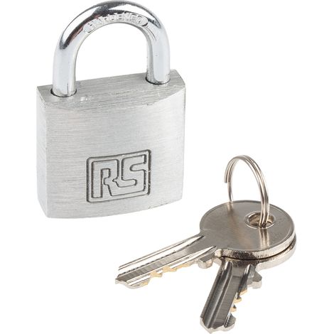 Cadenas de sécurité RS PRO en Aluminium, Ø anse 5mm ( Prix pour 1 ) (1/3)