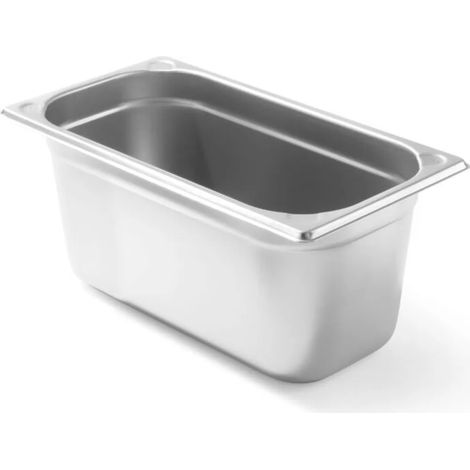 HENDI Récipient Gastronorm 1/3 200 mm Acier inoxydable Gamme Cuisine (1/5)