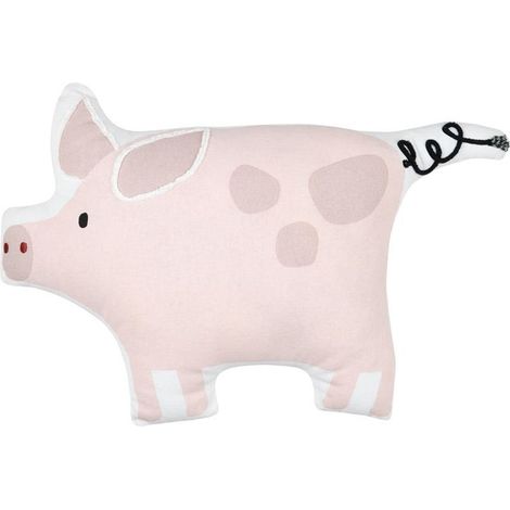 Coussin 41 x 28 cm Le cochon de Tom (1/5)