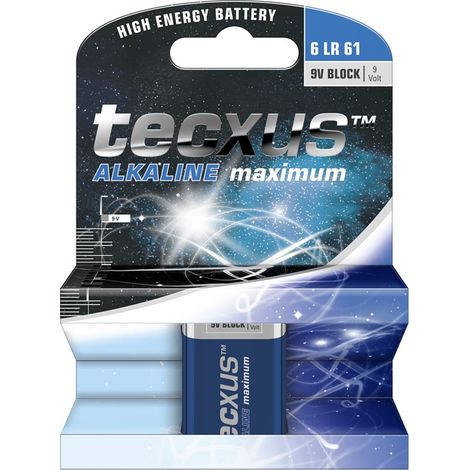 Tecxus 6LR61 1-BL Batería de un solo uso 9V Alcalino (1/2)