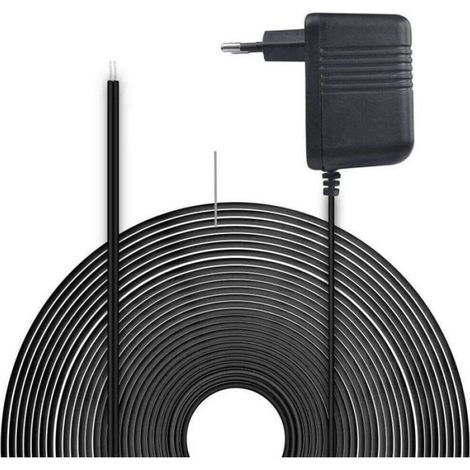 Adaptateur d'alimentation pour sonnette vidéo, chargeur de caméra pour interphone vidéo pour sonnette vidéo 18V 500mA EU Plug (1/4)