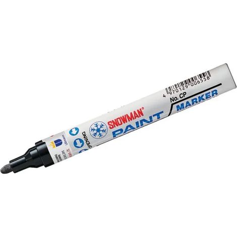 Pennarello smalto marcatore per metallo hf445 nero (1/2)