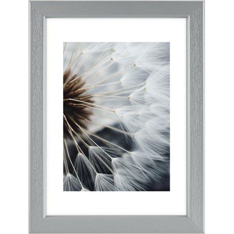 Cadre photo en plastique "Breeze", gris, 10 x 15 cm