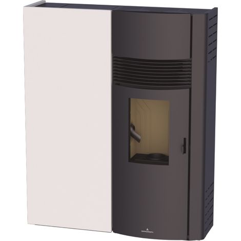 Poêle à pellet 11kW - Adry Ivoire - Sans (1/3)