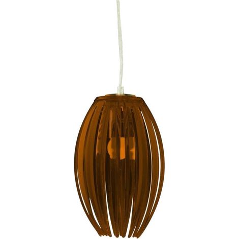 Lampada a sospensione Candellux Abuko bronzo E27 100cm (1/3)