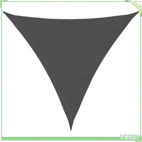Voile de parasol - FAFEICY - 135115 - Tissu Oxford enduit PU - Triangulaire 3x3x3 m - Anti-UV & résistant à l'eau (1/5)