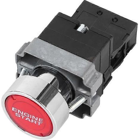 Bouton d'allumage, interrupteur d'allumage, démarreur moteur, démarrage par simple pression d'un bouton, LED 12 V 10 A, moto haute vitesse (1/4)