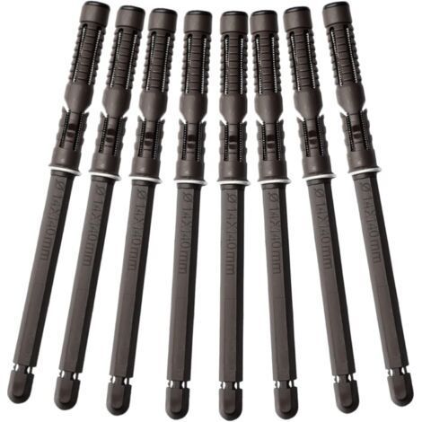 8 Pièce Supports Étagères Flottante Dissimulé, Support d'Etagère Support Mural Invisible, Lourd Devoir Support pour DIY Etagères Murale Conseil Flottant (14x140mm) (1/5)