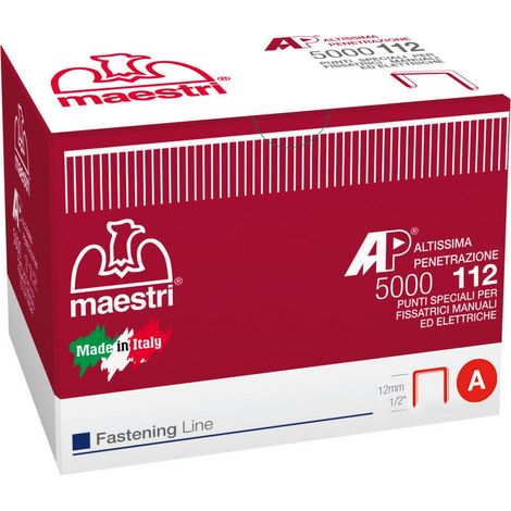 Maestri Punti Spillatrice Art. 112 Ap 5000 Pz (1/2)