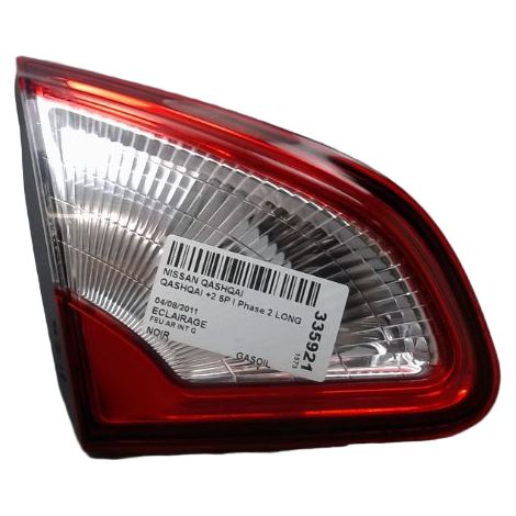 [PRODUIT D'OCCASION] Feu Arriere Interieur Gauche NISSAN Qashqai +2 I Phase 2 Long 2010-2014 ♻️ Ref Oe. 26559br01a - Garantie à vie (1/3)