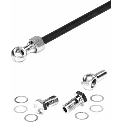 Kit flexible raccords pour clapet de blocage 3/8" L 650 (1/2)