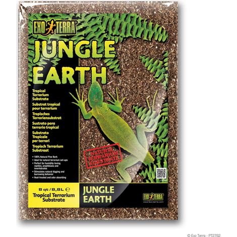 Substrato Exo Terra Jungle Earth naturale biodegradabile 8,8L
