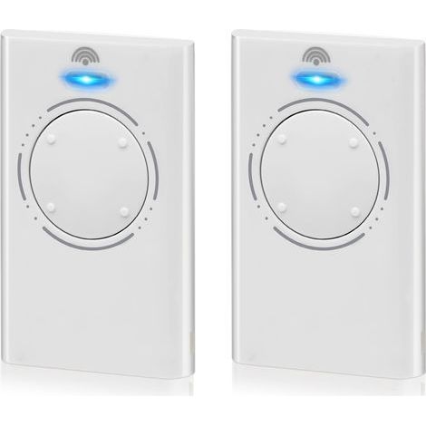 Garage source, zweiteilig, 433 MHz Frequenz, compatible with Fernbedienungen XT2 433 SLH LR und XT4 433 SLH LR, 4 Kanäle, white (1/5)