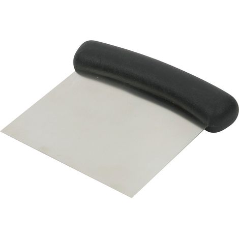 Ilsa Rechteckiger Flexibler Schaber Edelstahl 8,5x11 Cm