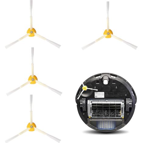 Ersatzteile Für Roomba 600 700 800 900 Serie 3 Seitenbürsten Set (1/5)