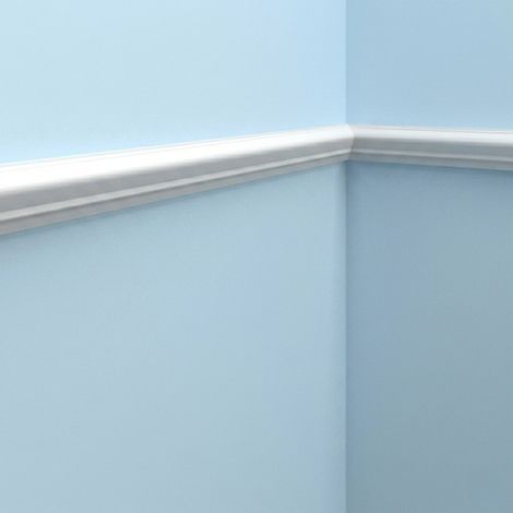 Moulure M375 4,1 x 2 cm - Polyuréthane Cimaises &+ (1/3)