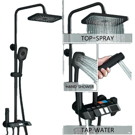Set di rubinetteria per doccia, soffione doccia, doccetta, bidet (1/2)