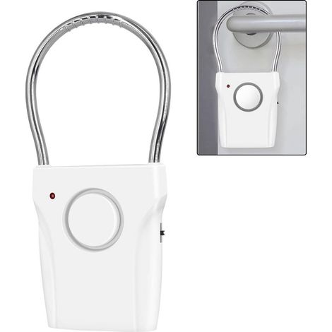 Alarme de porte et fenêtre, capteur de porte/fenêtre avec alarme sonore de 120 dB, portée jusqu'à 150 m (500 pi) (1/5)