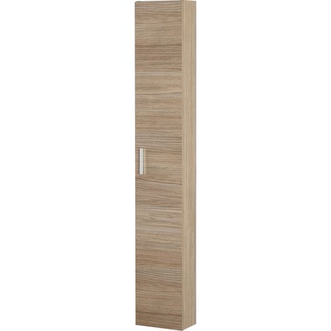 COLONNA PENSILE BAGNO SOSPESO L:24 x H:150 x P:15 cm ROVERE TROPEA LINEA GRETA (1/3)