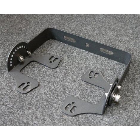 Equerre de fixation métal noir 310x390mm orientable (à l'unité) pour projecteur High bay 200-240W T.FACTORY
