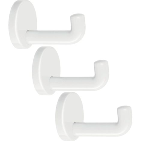 Wandhaken HEWI Tiefe 100mm 3er Set Polyamid reinweiß (1/5)
