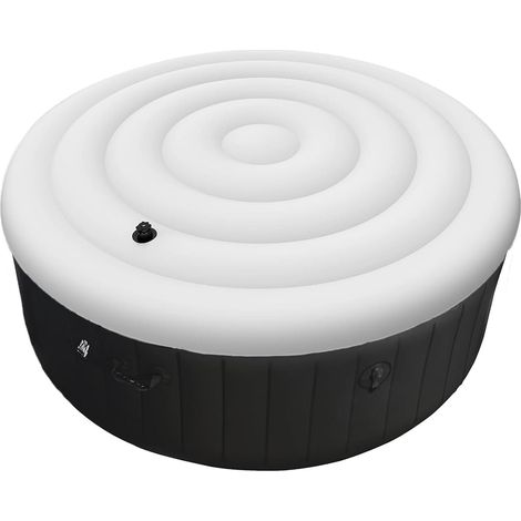 Couverture spa gonflable ronde 5.4ft - Compatible Coleman - Imperméable anti-déchirure - Protection extérieure (1/5)