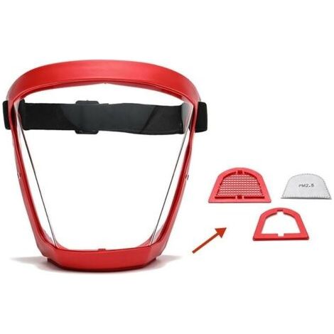 Écran Facial, Écran Facial Complet De Protection Transparent, Écrans Faciaux Transparents, Protection des Yeux, Sécurité De Protection Personnelle À Couverture Complète (1/4)