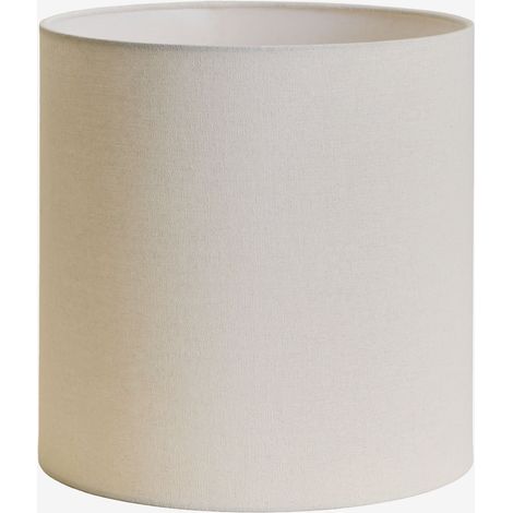 Abat-jour en tissu Arlina SKLUM Blanc Cassé Ø30 cm - ↑30 cm