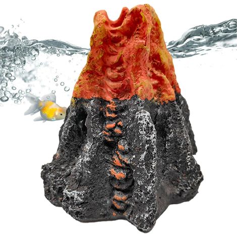 daquarium volcan Dcoration raliste en rsine volcanique pour (1/5)