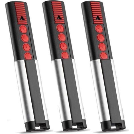 Lot de 3 télécommandes de porte de voiture 868 MHz pour Sommer 4020 TX03-868-4, 4020V000, 4025V000, 4026V000, 4026V000, 4 canaux, émetteur portatif (1/4)