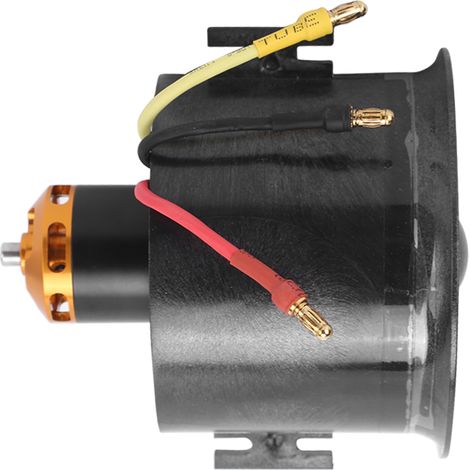 Moteur QX Motor 70 mm EDF 3500KV sans balais avec turbine à 6 pales pour avion RC (1/5)