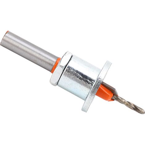 Verstellbarer Kegelbohrer mit Spiralanschnitt und Fasenfunktion für Holz-, Kunststoff- und Metallbearbeitung, 2,8 x 8 mm (1/5)