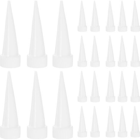 100 Pieces Dispenser Finishing Precision Caulking Sealant Pieces Tubes