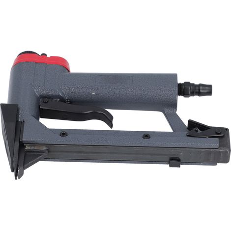 Leiser Druckluftnagler (0,4–0,7 MPa) mit großem Nagellochdurchmesser, Aluminium, ideal für Bilderrahmen, Spiegelrahmen und mehr. (1/5)