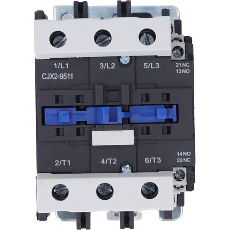 Contacteur électrique 95 A à contacts en alliage d'argent, contacteur industriel CA pour équipements électriques, 380 V CA (1/5)