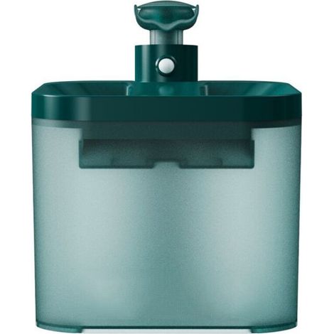 Distribut d'eau pour chat, distribut d'eau pour chat d'intéri, fonctionne à piles, distribut d'eau automatique pour chien de 74 oz/2,2 litres avec filtre, fenêtre de niveau d'eau, sans BPA (1/4)