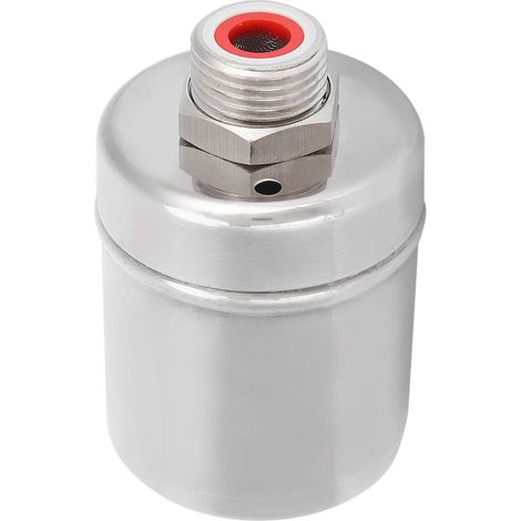 Vanne à boisseau sphérique 1/2 po en acier inoxydable pour contrôle automatique de l'eau, réservoir d'évier
