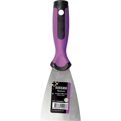SPATULE MANCHE BI-MATIERE LARGEUR 80 MM SIDAMO - 11255026